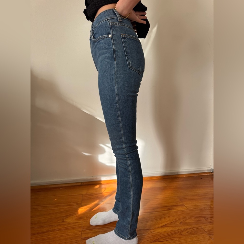 Reformation High Rise Blue Jeans - Picture 2 of 10